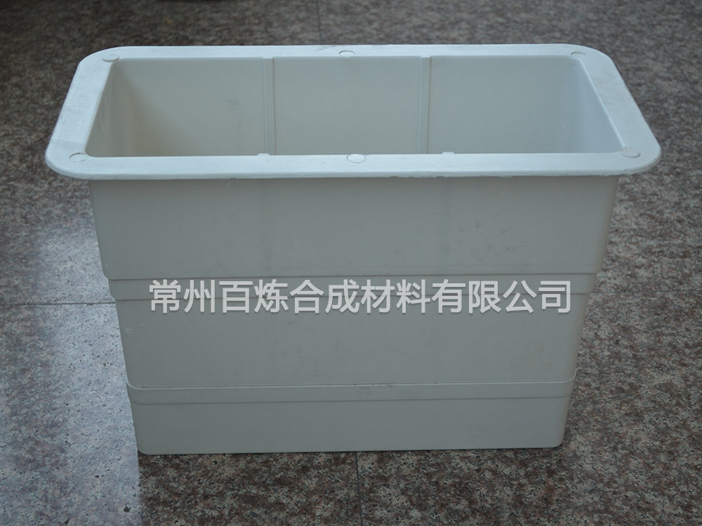 双层方形护栏玻璃钢花盆 双层方形护栏玻璃钢花盆