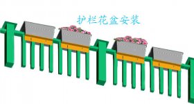 深圳刘先生16000个护栏专用花盆已发货